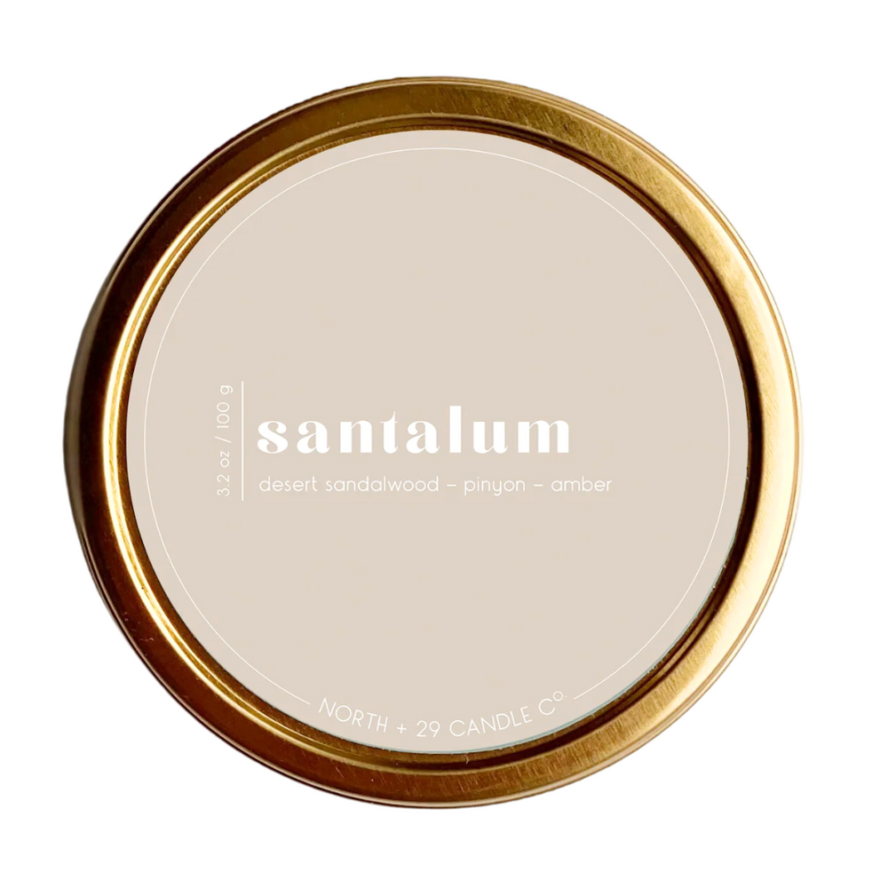 Santalum Travel Tin Candle