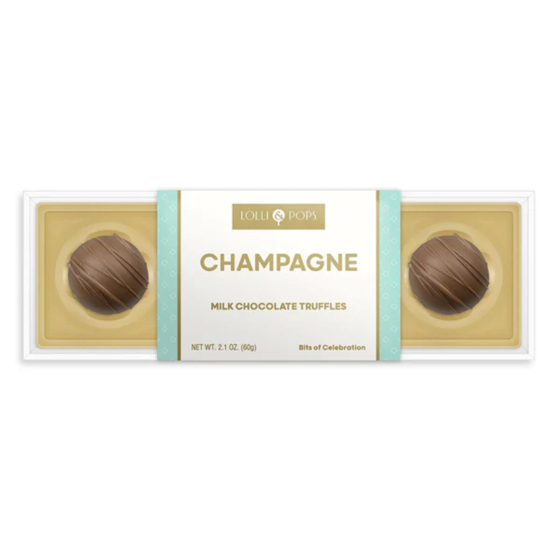 Champagne Milk Chocolate Truffles