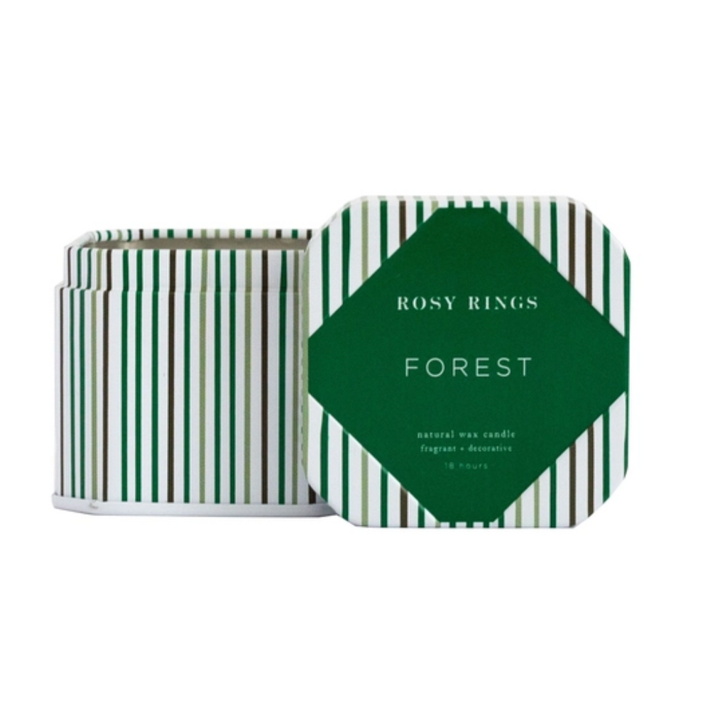 Forest Tin Candle